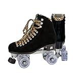 Moxi Panther Roller Skates for Women - Durable High-Top Design with Suede Skate Boots, Dri-Lex Lining, and...