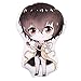Chyang Bungo Stray Dogs Chiens Pullies Oreiller, Poupée Anime Poupée Kaneki Peluche Peluche Peluche Toy Cadeaux pour Kids Coussin Jouet Jouez Coussins Cadeows Tailles Multiples