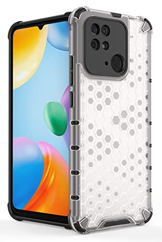 Image of Glasgow Back Case Cover Designed for Mi Redmi 10 Power /Redmi 10 - Transparent