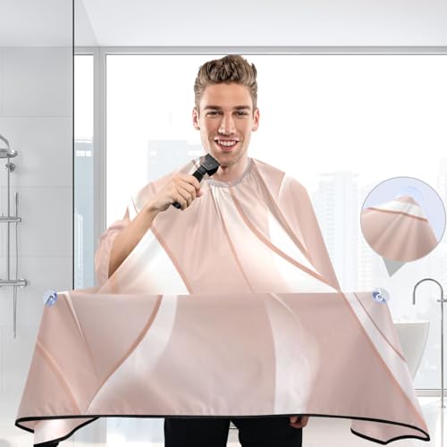 Capa para cortar cabello impermeable profesional MAOBLYR con cierre ajustable a presión para barbería y estilismo miniatura 6