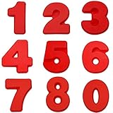 ♥[Gran regalo] 9 números de este molde para hornear para tartas pueden satisfacer tus necesidades. Son muy adecuados para amantes de la cocina y ama de casa.