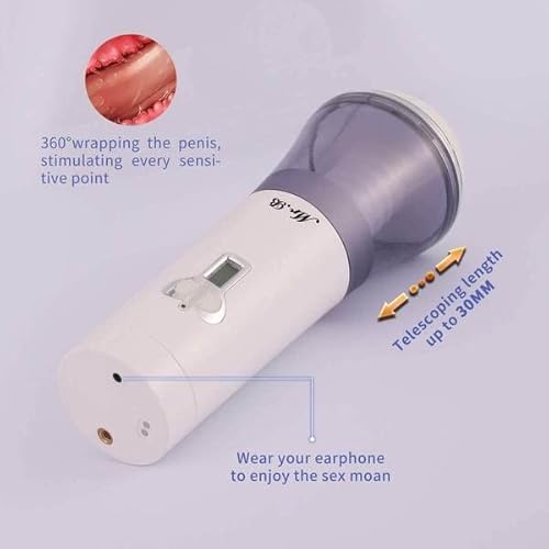 3D mastûrbador Mašćulíno, 3 Modes De Succion Y 9 Modos De Vibracḯon, Masturvador Mascụlino Automatic