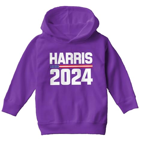 Haase Unlimited Harris 2024 - Vote President Election Toddler/Youth Fleece Hoodie2
