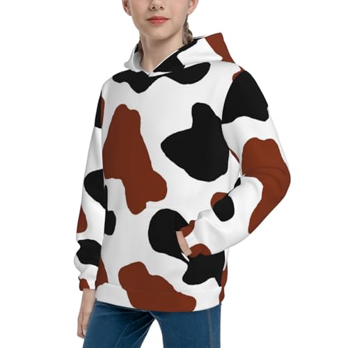 Brown Mushrooms Kid Hoodies Boys Sweatshirts Girls Pullover with Pocket2