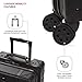 SwissGear 7739 Hardside Luggage Trunk with Spinner Wheels, Black, Carry-On 19-Inch