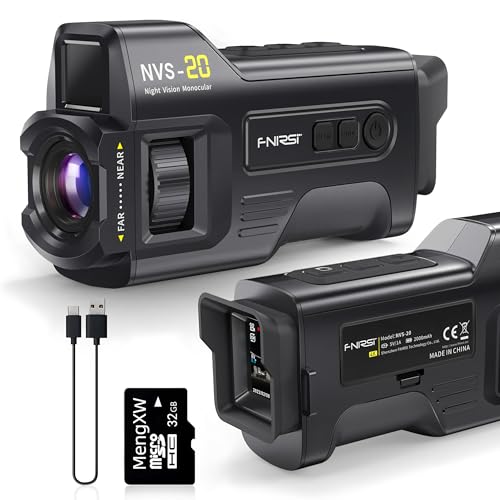 Jumelles infrarouges 4K de 36 MP avec vision nocturne 300m