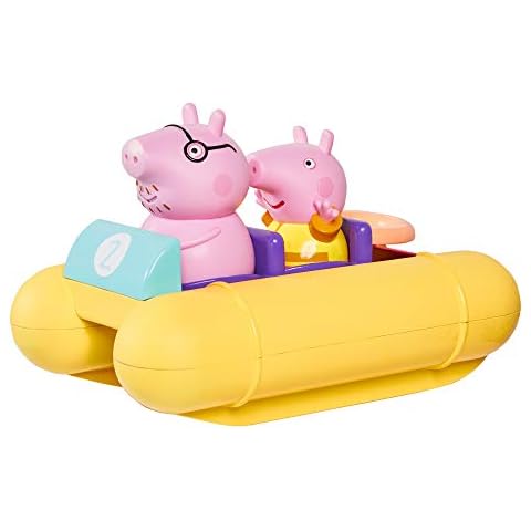 Toomies Tomy Peppa Pig Pull and Go Pedalo, Baby Bath Toys, Kids Bath Toys for Water Play, Fun Bath Accessories for Babies & Toddlers, Suitable for 18 Months, 2, 3 & 4 Year Olds Cover