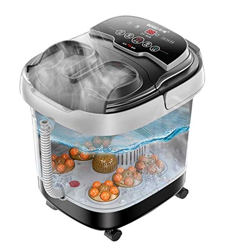 Preisvergleich Produktbild CLX Fußbad, Mit Fußreflexzonenmassage, Pediküre-Aufsätze, Wasserheizung, Sprudelmassage, Infrarot-Lichtpunkte Und Magnetfeld Anwendung,Foottub