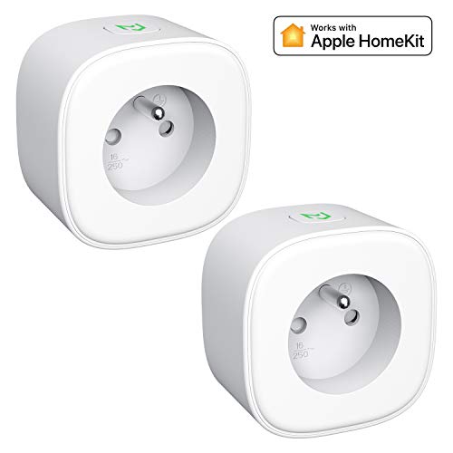 Preisvergleich Produktbild Lot de 2 Prises Connectées Française (MSS210HK)