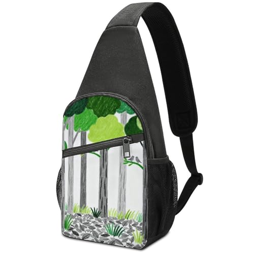 Sac bandoulière imperméable pour éviter les affaires mouillées en rando