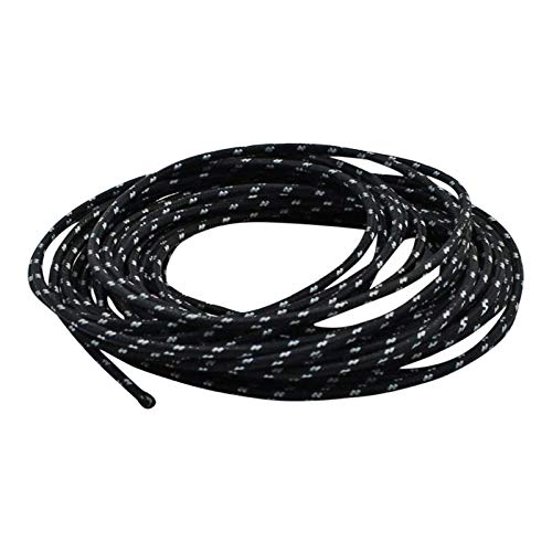 Black (16ga) Vintage Cloth Covered Wire 25ft