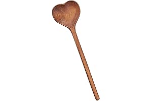 UPKOCH Heart Wooden Spoon