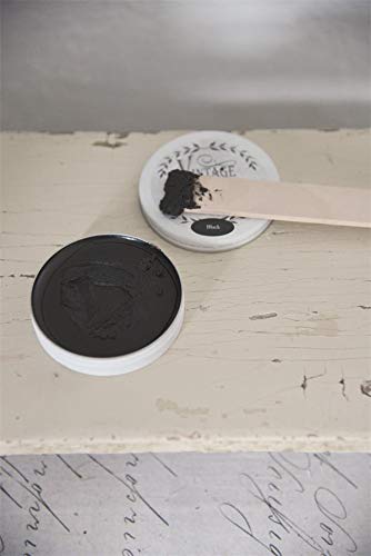 Jeanne d'Arc Living - Cera para muebles (35 g), color negro y negro