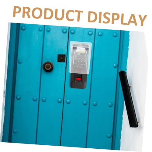 Cubierta plástica para timbres y control de acceso impermeable 7