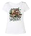 Produktbild Garten Motiv T-Shirt Damen, Hobby-Gärtner Shirt Frau : Gärtner mit Leib und Seele - Blumen, Garten, Schrebergarten Sprüche-Shirt Gr: XL