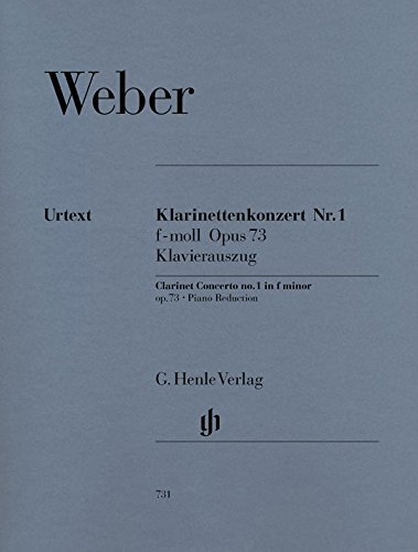 WEBER - Concierto n° 1 Op.73 en Fa menor para
