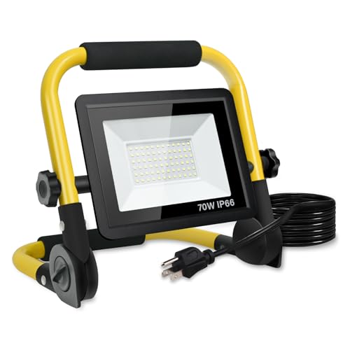 LED Light Work Stand: 3600LM Portable Lighting for Job Site,