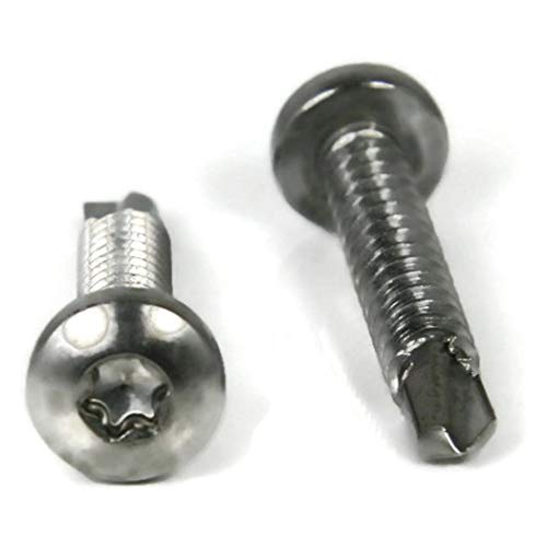 #12-14 x 1 pulg Tornillos Autorroscantes Torx acero inoxidable miniatura 3