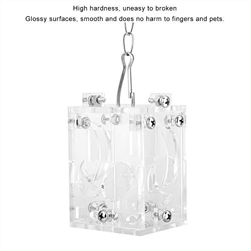 Pssopp Pappagallo Foraging Giocattolo Acrilico