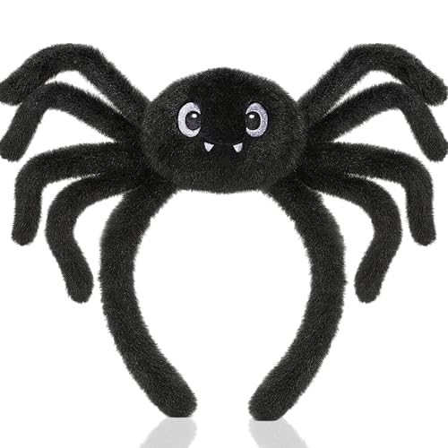 JazSwirl Spider Headband for Women Halloween Spider Headband Spider Web Headbands for Women Spiderweb Halloween Headbands