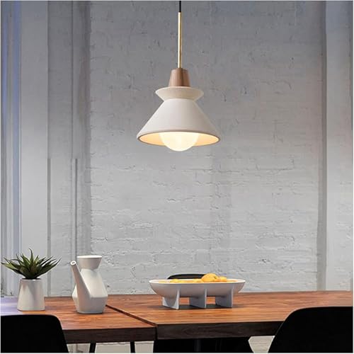 Lustre LED personnalité nordique en ciment suspension pour couloir