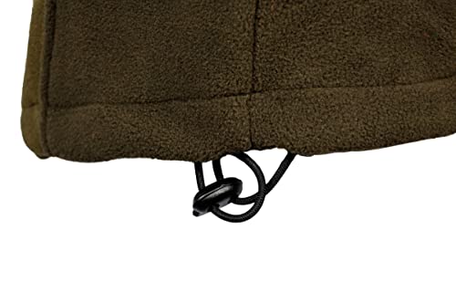 HUBERTUS Damen Fleece Jagdjacke Oliv Braun (L)
