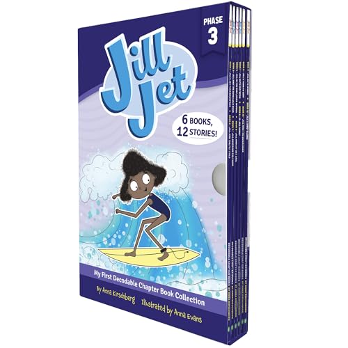 Junior Learning Jill Jet Decodable Reader Chapter Books, Boxed Set, 12 Decodable Stories in 6 Books, Grades 1-3,Science of Reading Program by Junior Learning - Image 2