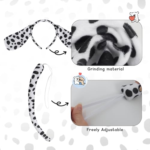 Disfraz de dálmata para niños con accesorios miniatura 4
