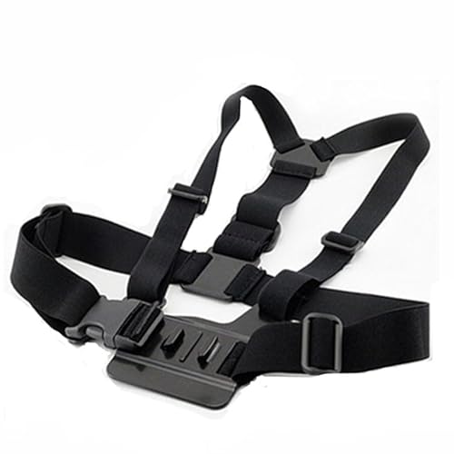 REFLEX CAMERA Chest Mount Harness for GoPro Max Hero Session Insta360 One R X2 DJI Osmo Action 2 – Hands-Free Adjustable Camera Strap for Action Sports Filming Hiking Biking Adventure