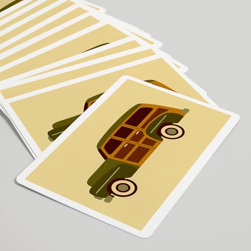 Lantern Press Naipes Poker Geométricos 52 Cartas miniatura 5