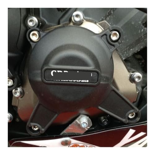 Cubierta de estator de motor para MT09 Tracer y XSR900 protector izquierdo de aluminio 4