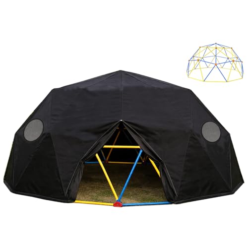 XINGCEN 10-Foot Climbing Dome Cover Climbing Dome Game Tent Suitable for 10FT semi-Circular Rock Climbing (Cover only)