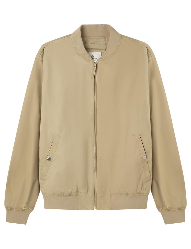 Springfield Light Basic Bomber. 100% Cotton Giacca leggera Uomo