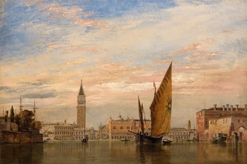 Cuadro de Venecia de Cooke (60x90cm) para transformar tu salón con arte clásico