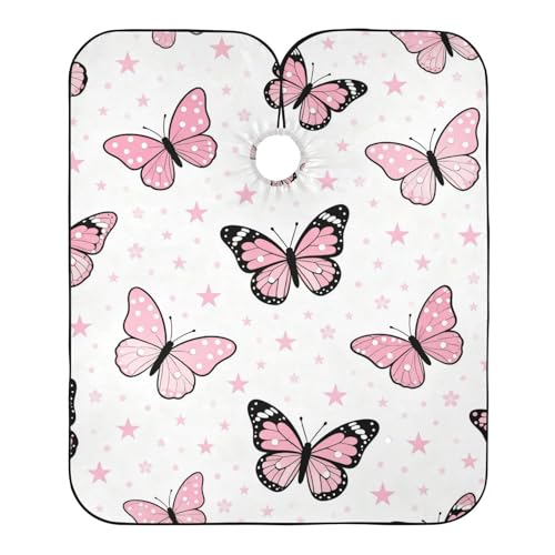 Capa para barbero impermeable 65" x 55" con cierre ajustable