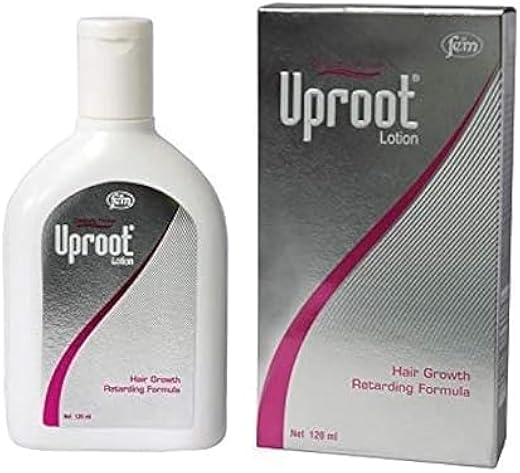 NEW Uproot Lotion Hair Growth Retarding Formula|Reduces Unwanted Hair Growth|White|120 ml