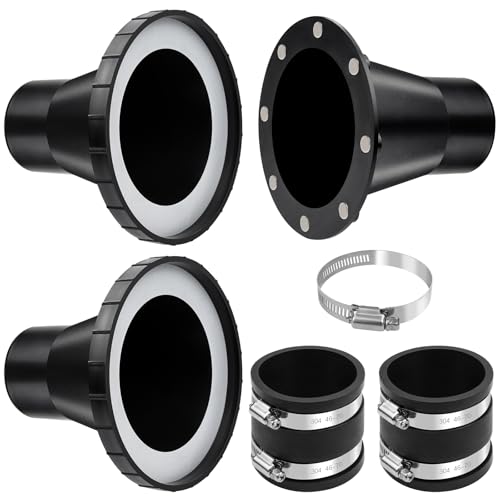 4" to 2.5" Magnetic Dust Collection Kit with Couplers