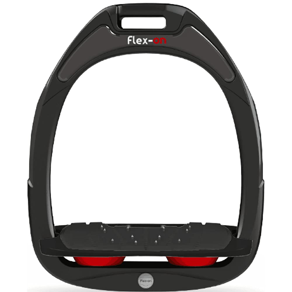 Flex-On GC Stirrups IUG Black/Black/Red