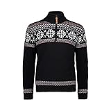 [page_title]-CMP Herren Pullover Man Knitted WP mit Wind Protect Membrane Nero Grösse 48