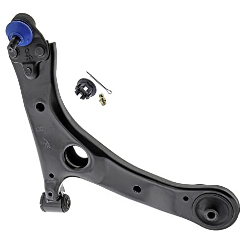 Image of Detroit Axle - 4pc Front End Control Arms Kit for 2014-2019 Toyota Corolla, 2 Lower Control Arms w /Ball Joint 2 Outer Tie Rod Ends 2014 2015 2016 2017 2018 2019 Replacement