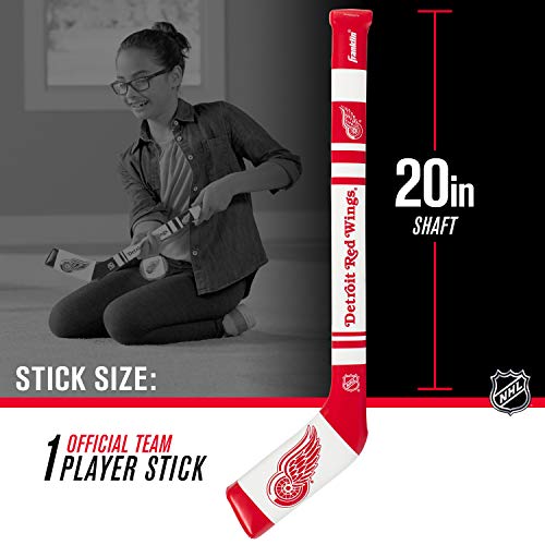 Image of Franklin Sports NHL Team Mini Soft Hockey Stick Set - NHL Team Soft Foam Mini Hockey Stick and Ball - Great Toy for Kids