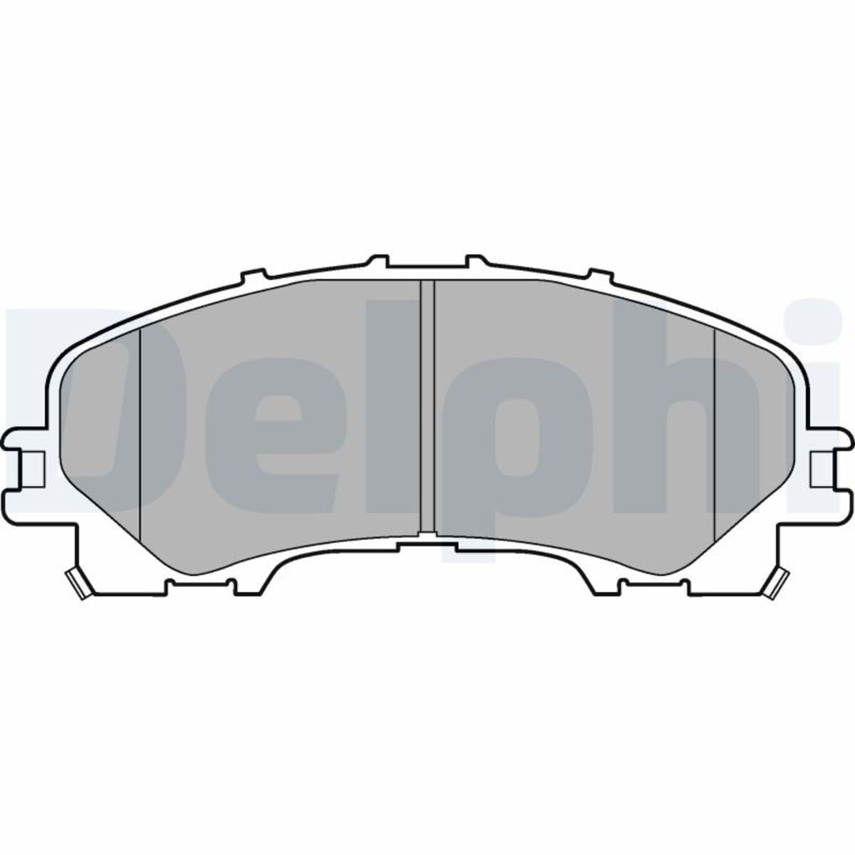 Delphi Fren Balatası Ön Nissan Xtrail 1.3/1.6/2.0 14, Renault Koleos II 2.0 16 LP3183