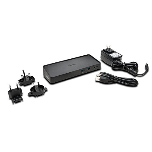 Kensington (SD3650) USB 3.0 Universal Dockingstation, Mit DisplayPort++ & HDMI Anschluss, 6 USB-Anschlüsse (2 USB 2.0 & 4 USB 3.0)… – Ansicht 3