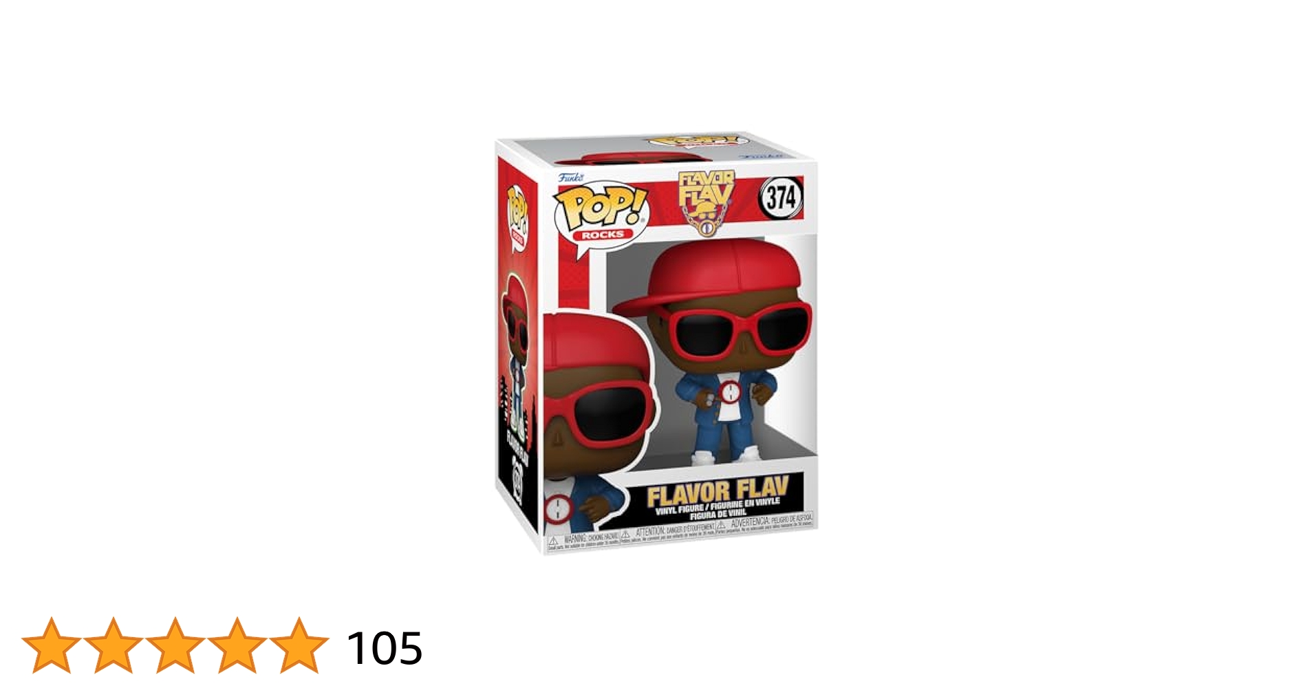 FUNKO POP フィギュア chuck d flavor flav