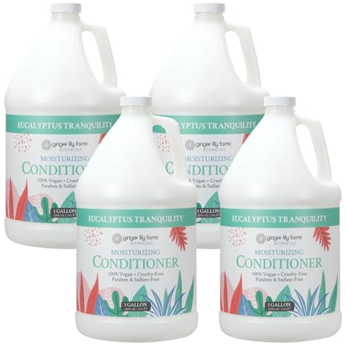 Image of Ginger Lily Farms Botanicals Conditioner, 128oz /4pk, Eucalyptus Tranquility