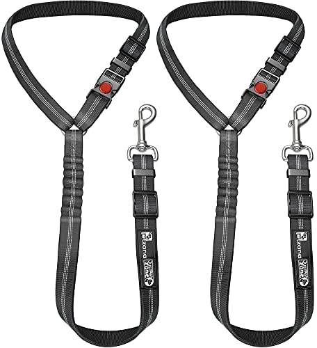 PETZANA Car Seat Belt Harness for Dogs - Comfort and Safety for Your Pet