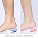 siismi 3 Pares de Copas Gel para Talones, Almohadillas de Silicona para...