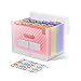 Produktbild ThinkTex Accordian Aktenordner, 12 Fächer, erweiterbare Aktenordner, tragbarer monatlicher Rechnungsbeleg-Organizer, bunte Registerkarten, A4-Größe  Pink