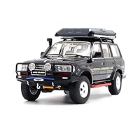 Amazon | 1:18 ランドクルーザー-80に最適 LC80 ダイキャストモデル 車