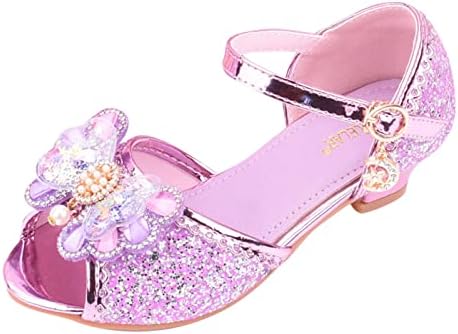 Flip Flop Sandals,Heels For Baby Girls,Silver Heeled Sandals,Comfortable Dressy Flats,Comfortable Ballerina Flats,White Pointed Toe Heels,Leather Oxfords Toddler Kids,Dark Pink Pumps